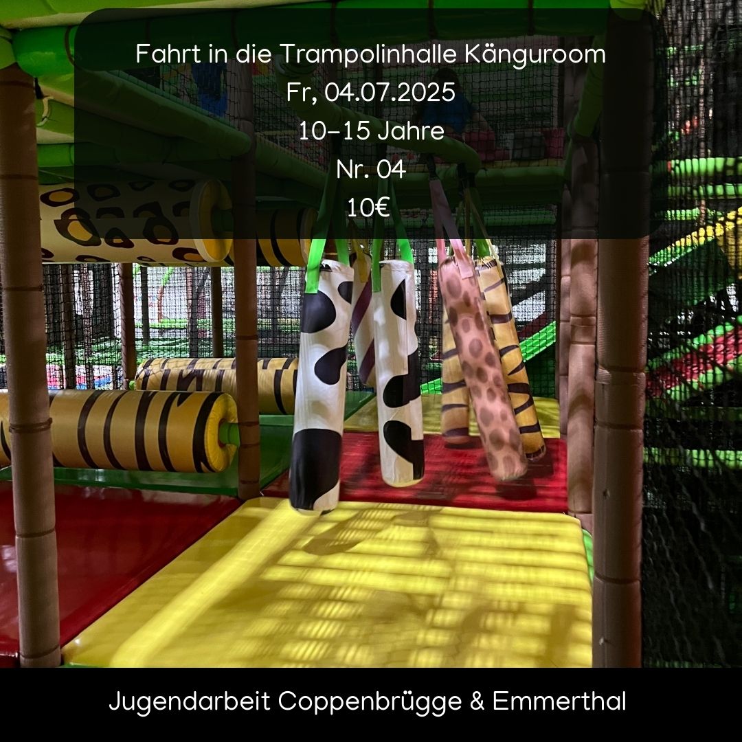  Fahrt in die Trampolinhalle Känguroom image
