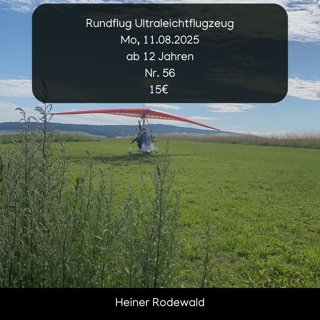 Rundflug Ultraleichtflugzeug image