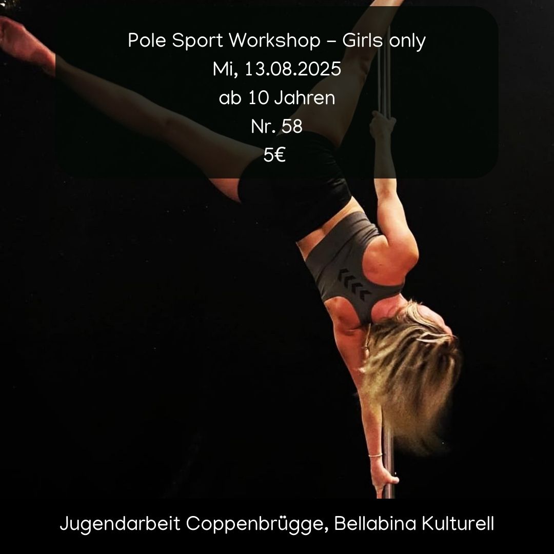 Pole Sport Workshop - Girls only image