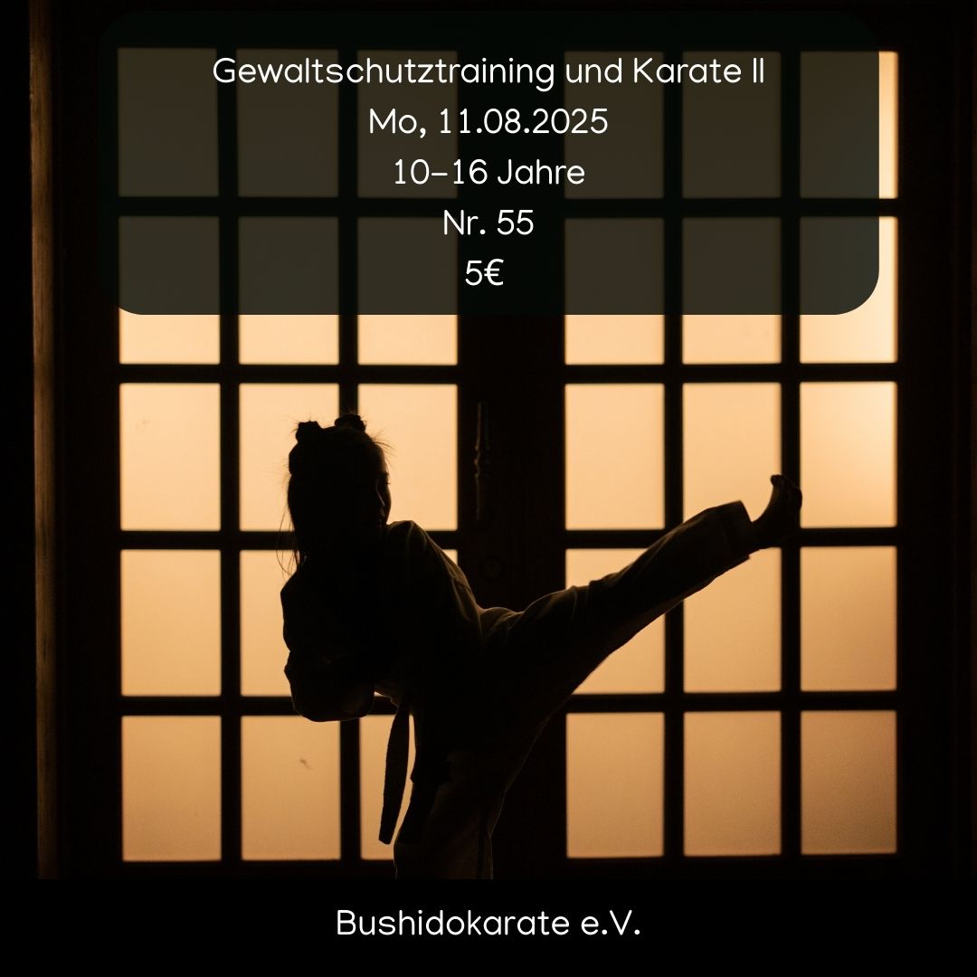 Gewaltschutztraining und Karate II image