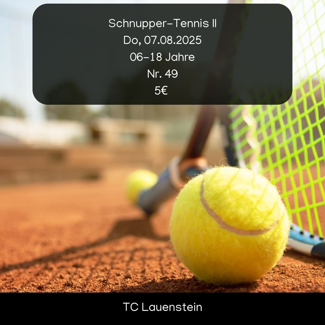 Schnupper-Tennis II image