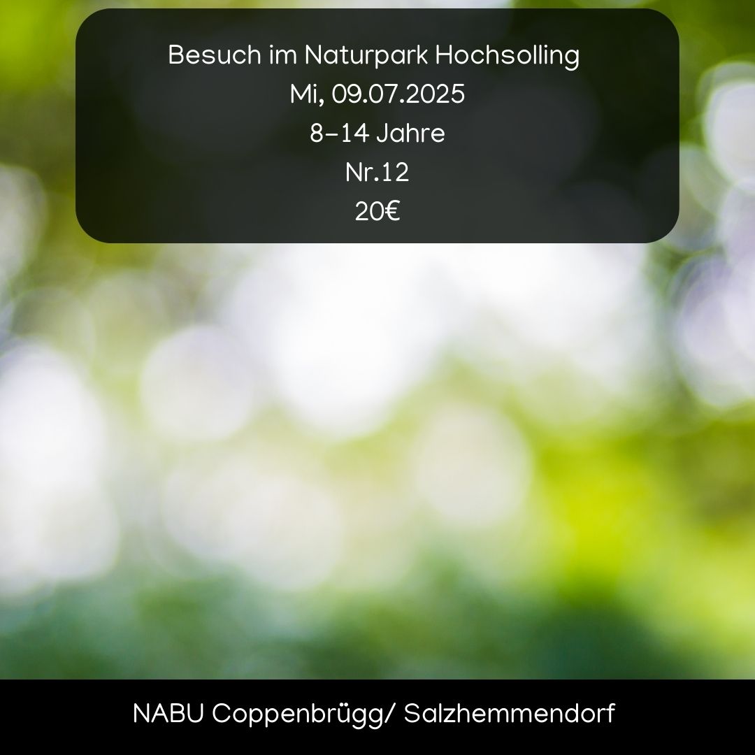 Besuch im  Naturpark Hochsolling image