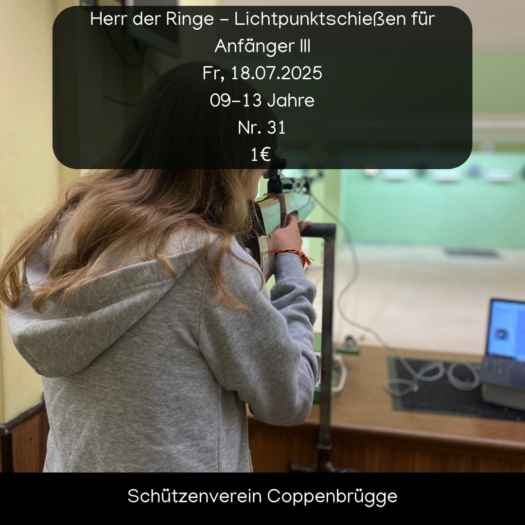 Herr der Ringe - Lichtpunktschießen für Anfänger III image
