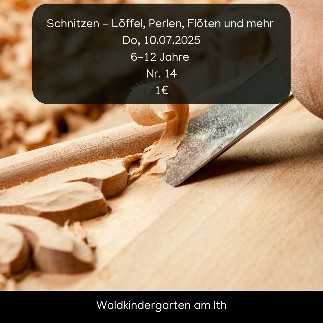 Schnitzen -  Löffel, Perlen, Flöten und vieles mehr image