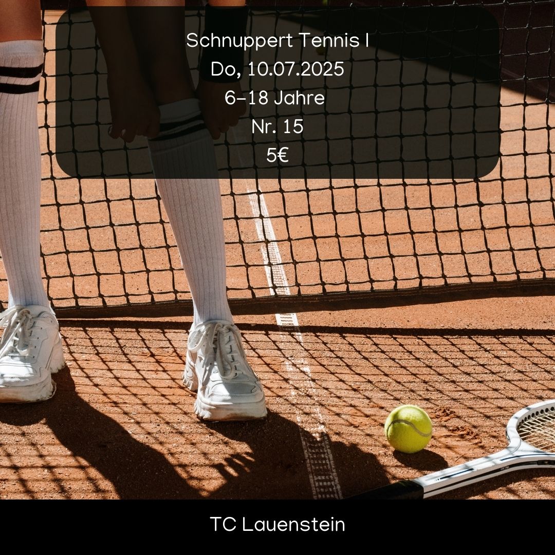 Schnupper-Tennis I  image