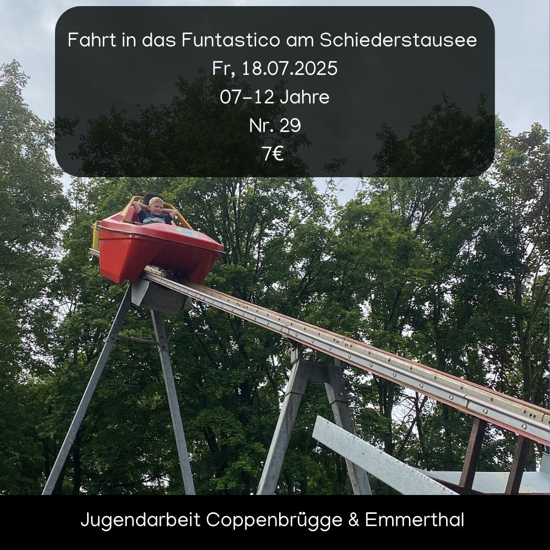 Fahrt in das Funtastico am Schiederstausee  image