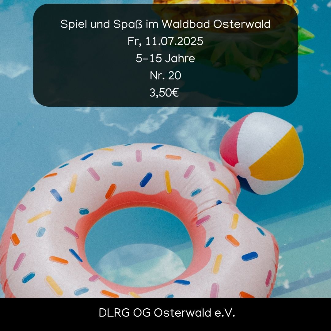 Spiel und Spaß im Waldbad Osterwald image