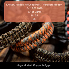 Knoten, Farben, Freundschaft - Paracord kreativ!  image