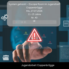 System gehackt - Escape Room im Jugendtreff Coppenbrügge image